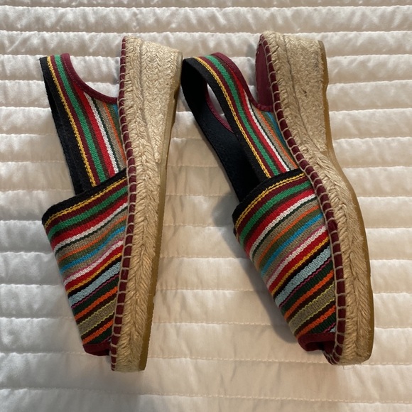 La Maison de lEspadrilles couso main(hand stitched) open toe espadrilles - Picture 5 of 9